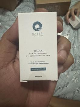 Product Review of Oasea Oceanus Squalane + Salicylic Acne Control Face Oil Serum - 5ml (Serum Minyak Wajah) ED 10/25 Acid Berjerawat from Tokopedia customer review 2