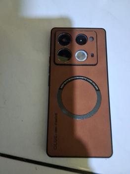 Product Review of Soft Case Infinix Note 40s Leather Magnetic Support Magsafe Wireless Charging from Tokopedia customer review 0