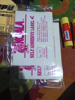 Product Review of Kertas Sticker Label Koala 103 & 121 - 121 from Tokopedia customer review 0