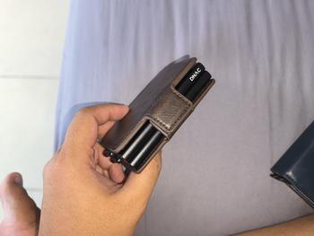 Product Review of DNAC Twin Wallet Card Holder RFID Dompet Kartu Minimalis from Tokopedia customer review 0
