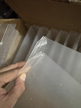 Product Review of Tempat Brosur A5 Potrait 2 Sisi Akrilik 2mm - Tent Holder / Tent Card Stand Display - Desk from Tokopedia customer review 0