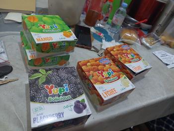 Product Review of Permen Gummy Yupi Bolicius Aneka Rasa 1 Box 24 pcs from Tokopedia customer review 0