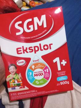 Product Review of SGM Eksplor 1 Plus Vanila Susu Box 900g 900 g from Tokopedia customer review 1