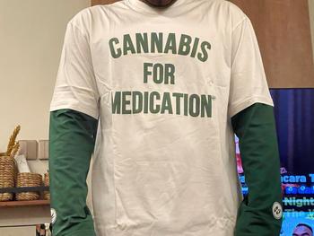 Product Review of Weedan - Cannabis For - Double Layers Long Sleeve Vintage from Tokopedia customer review 0