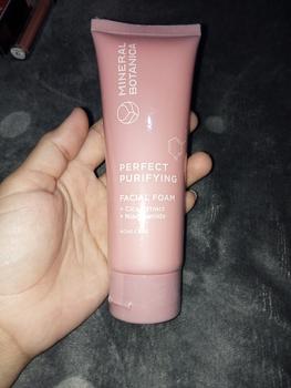Product Review of Mineral Botanica Perfect Purifying Facial Foam Acne Care 100 gr Membersihkan Wajah Berjerawat from Tokopedia customer review 0