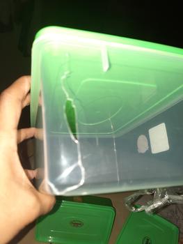 Product Review of SHINPO COMBO 2 Kotak Penyimpanan Makanan Plastik Sorento Storage BPA Free SPO-SIP-309MM from Tokopedia customer review 0