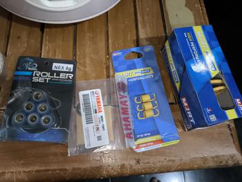 Product Review of PAKET FULL UPGRADE CVT SUZUKI NEX I NEX II ADDRES Motorcycle Racing from Tokopedia customer review 1