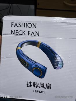 Product Review of 2024 Kipas Angin Gantung Leher Portable USB 20000mAh 5-Speed Wind Tanpa Baling Baling Neck Fan from Tokopedia customer review 0