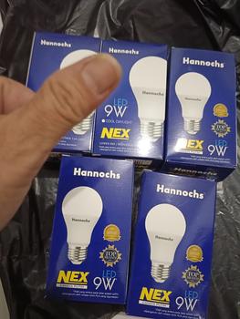 Product Review of Hannochs Lampu LED NEX 9 watt Cahaya Putih ( PAKET 5 PCS ) from Tokopedia customer review 1