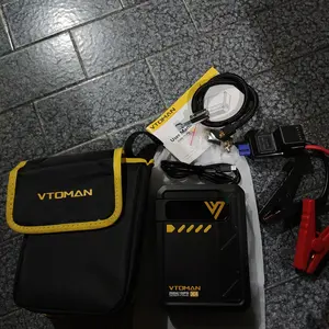 Vtoman X4 Jumper Aki Mobil dan Motor kapasitas 8000mah Powerbank Portable Car jumper aki with inflator jumper untuk mobil 12v jumper mobil kekinian murah premium quality bs cod pertolongan darurat bisa pompa angin termasuk kepala pompa angin premium