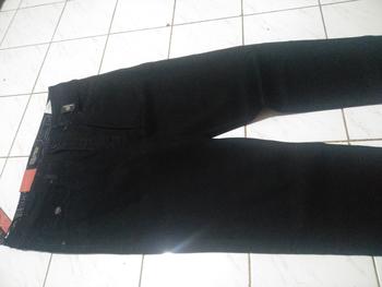 Product Review of Picasso Denim - Celana Jeans Pria Straight Fit Jeans Stretch Deep Black Branded from Tokopedia customer review 0