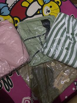 Product Review of 3-12 TAHUN KEMEJA ANAK OVERSIZE ORGANZA KEMEJA ANAK MOTIF SALUR Fashion from Tokopedia customer review 0