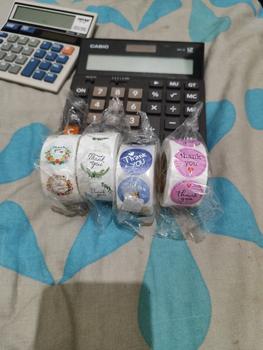 Product Review of BISA COD 5195 Sticker Label PackagingTulisan Thank You isi 500 pcs Foto Roll Stiker  Stationery Paper from Tokopedia customer review 0