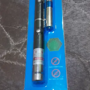Green Laser Pointer / Laser Penunjuk Pointer Hijau Jarak jauh / Alat Green Laser Pointer hijau Baterai Penunjuk Laser Jarak Jauh