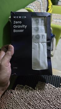 Product Review of Wowon Men Boxer - Celana Dalam Pria - Zero Gravity Feel - 3 Pcs - from Tokopedia customer review 1