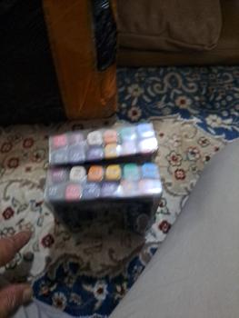 Product Review of Spidol Warna Warni 1 Set Dual Side Fine Art Brush Pen Art Sketch Marker isi 80/60/48/30/24/12 Color from Tokopedia customer review 2