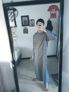 Product Review of Jubah pria Resleting Dewasa Gamis pria bahan katun premium Muslim Dewasa from Tokopedia customer review 0