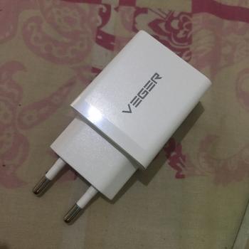 Product Review of VEGER Wall Charger R1 Single Port USB Output 2.4A from Tokopedia customer review 2