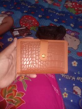 Product Review of MORMON KEROBE - Dompet VIRAL Lipat Mini Wanita Terbaru 2025 Premium Kartu Kulit Uang Cewek from Tokopedia customer review 0