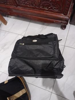 Product Review of Tas Pakaian Besar / Tas Lipat & Besar Alto / Tas Pakaian Motif Kotak 2 Tingkat / Tas Jinjing / Tas Mudik Besar Umroh Haji Travel Pria from Tokopedia customer review 0