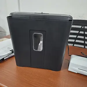 Deli Paper Shredder / Mesin Penghancur Kertas 6 Lembar Kapasitas 12 Liter ET102SC