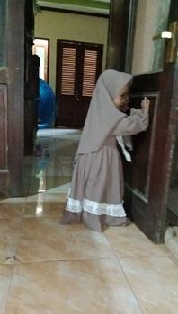 Product Review of Gamis Anak Sakura Murah  FREE HIJAB - Bahan Cringkle 1 - 9 Tahun from Tokopedia customer review 0