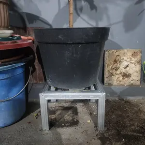 Rak Pot bunga susun 2 panjang 1,5 meter