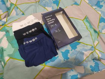 Product Review of Wowon Men Boxer - Celana Dalam Pria - Zero Gravity Feel - 3 Pcs - from Tokopedia customer review 0