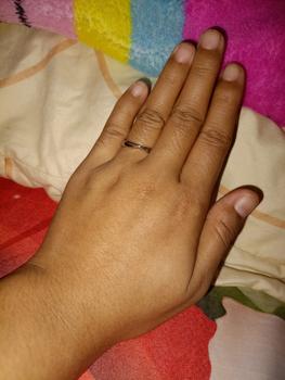 Product Review of Ladamai 1 Buah Cincin Pasangan Silver / Cincin Pengantin / Cincin Couple / Cincin Pernikahan from Tokopedia customer review 0