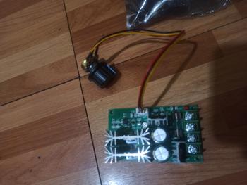 Product Review of Speed Controller/PWM DC 10-60V 20A Dimmer Motor DC Adjustable from Tokopedia customer review 0