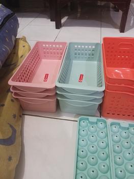 Product Review of Paket 1-3 Pcs Keranjang Jasper S CLIOPLASTICS  Serbaguna/ Storage Basket Lemari Plastik from Tokopedia customer review 0