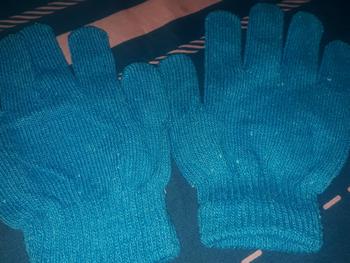 Product Review of Sarung Tangan Rajut Pelangi Belang Motif Wanita Dewasa Gloves from Tokopedia customer review 0