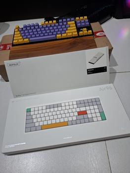 Product Review of Paket Nuphy Air96 V2 QMK Wireless Mechanical Keyboard + NuFolio V3 from Tokopedia customer review 0
