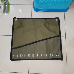 ISKU Tas Penyimpanan Kunci Ring Pas 11 SLOT / TOOLBAG 8-24mm