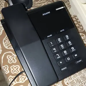 Alcatel Single Line Telephone T22-black Setara KX-TS505
