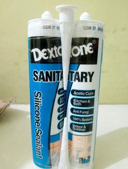Product Review of SILICONE SEALANT DEXTONE SANITARY ANTI JAMUR (ACETIC) / LEM SEALANT KHUSUS AREA BASAH from Tokopedia customer review 2