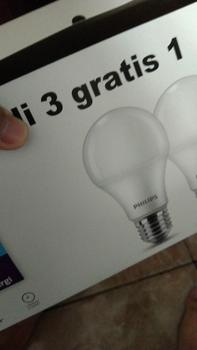 Product Review of Lampu Philips RadiantLine Multipack Bohlam LED 9W 6500K Putih from Tokopedia customer review 1