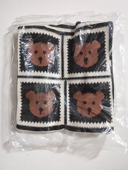 Product Review of Knit knot bag korea premium Tote bag rajut kekinian motif garis hitam Tas wanita mini fashion Totebag kecil cantik Top handle bag trend Thailand import termurah from Tokopedia customer review 0