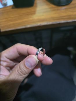 Product Review of Cincin Perak 925 Unisex Polos SSR120 from Tokopedia customer review 1