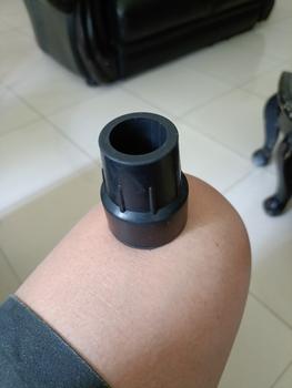 Product Review of Karet bagian Bawah Tongkat Diameter 24 mm Spare part Tongkat Alat Bantu Jalan from Tokopedia customer review 0