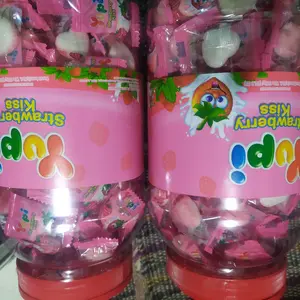YUPI STRAWBERRY KISS TOPLES EXP 2027 FREE BUBLE WARP