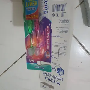 Systema Sikat Gigi Active Clean Soft Friendship Edition Isi 2pcs