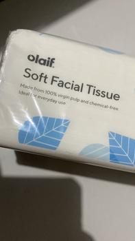 Product Review of [Bundle] Olaif Daily Soft Facial Tissue - Tisu Wajah - 6 Packs x 180 Sheets from Tokopedia customer review 2