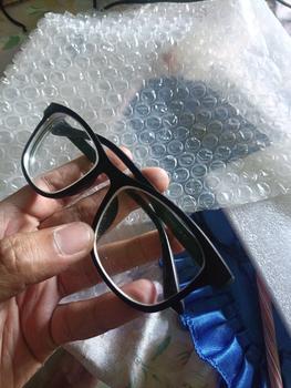 Product Review of Kacamata pria wanita klip on clip on 2201 2215 2218 2256 free 5 lensa from Tokopedia customer review 3