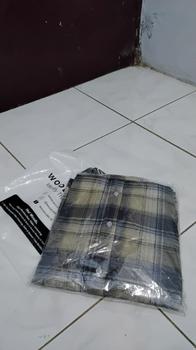Product Review of Kemeja Flanel Pria WOODCUTTER Light Clifford Flannel Shirt Lengan Panjang from Tokopedia customer review 1