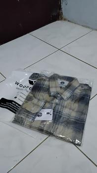 Product Review of Kemeja Flanel Pria WOODCUTTER Light Clifford Flannel Shirt Lengan Panjang from Tokopedia customer review 3