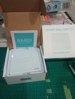 Product Review of BARDI Smart Wall Switch 3 Gang Saklar Sentuh Touch Wifi Otomatis IoT from Tokopedia customer review 0