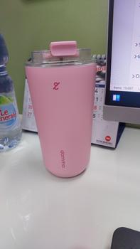 Product Review of [Domma] 480 ml Go-Sip Tumbler Double Wall Stainless Steel Insulated Water Bottle Botol Minum Thermos Kopi Teh Mug Vacuum from Tokopedia customer review 3