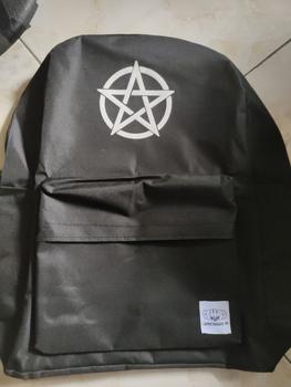 Product Review of LARIES Ransel Tas Bintang 666 Canvas Dark Metal Hitam Backpack Tas Remaja Starboy Kekinian Sekolah Tas Casual Gambar Distro uniseks  Tas Sekolah  faster invader Pria from Tokopedia customer review 1