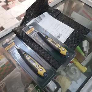 Deli Digital Test Pen / Tespen Digital 12-250 VAC / DC 14 cm DL8005